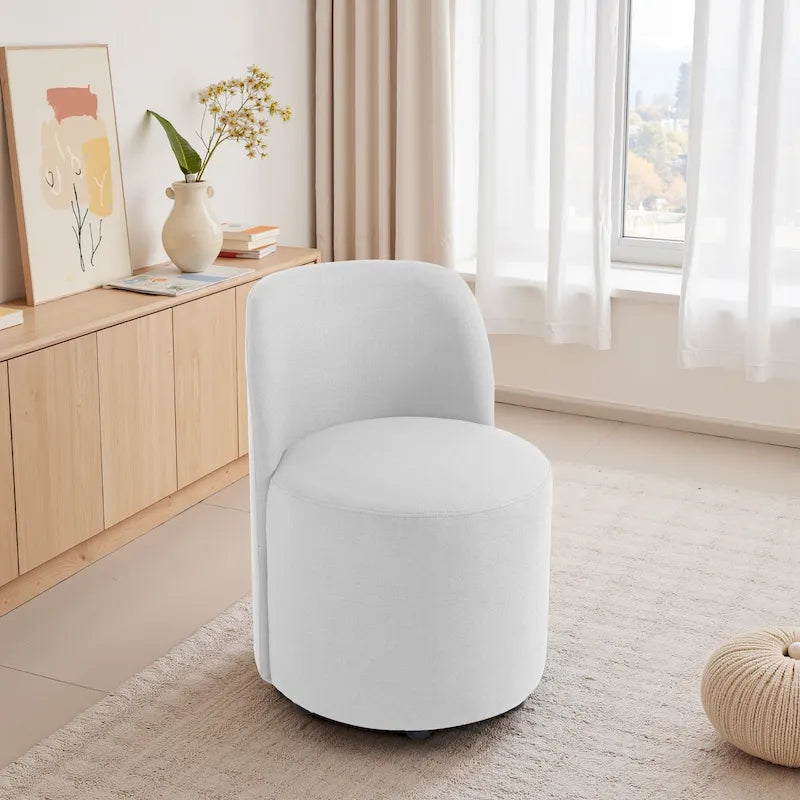 Chaise de salle à manger rembourrée de luxe — Chaise d'appoint pour salle à manger et cuisine