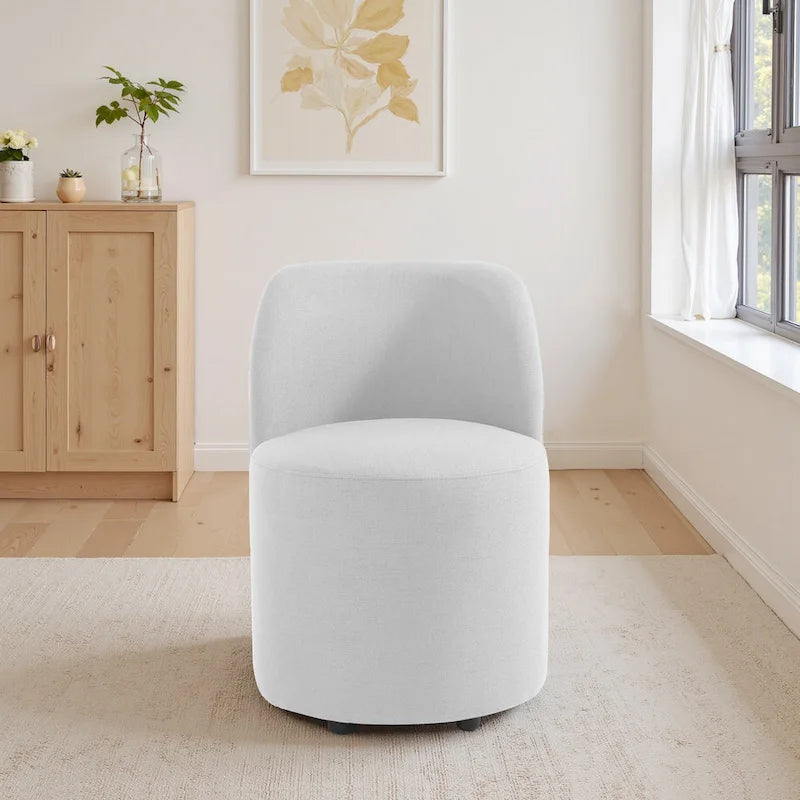 Chaise de salle à manger rembourrée de luxe — Chaise d'appoint pour salle à manger et cuisine