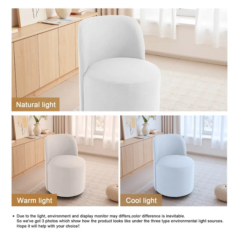 Chaise de salle à manger rembourrée de luxe — Chaise d'appoint pour salle à manger et cuisine