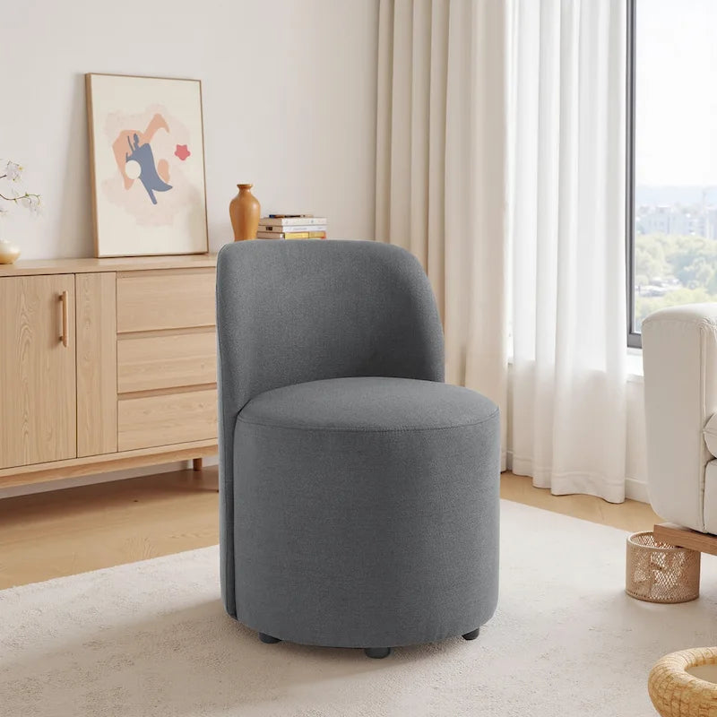Chaise de salle à manger rembourrée de luxe — Chaise d'appoint pour salle à manger et cuisine