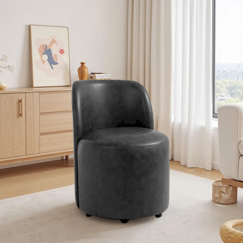 Chaise de salle à manger rembourrée de luxe — Chaise d'appoint pour salle à manger et cuisine