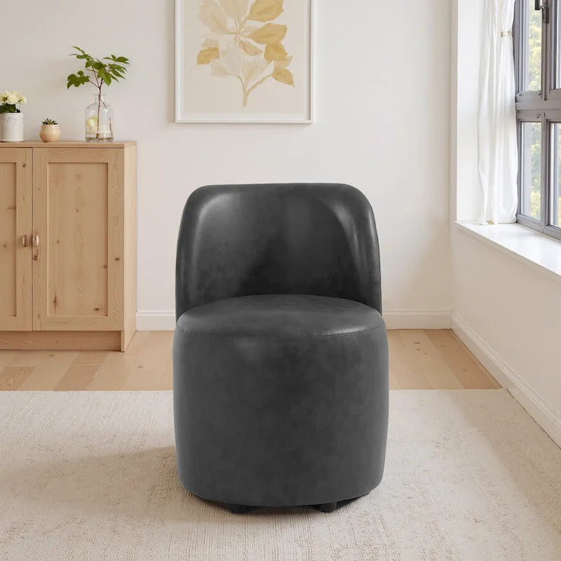 Chaise de salle à manger rembourrée de luxe — Chaise d'appoint pour salle à manger et cuisine
