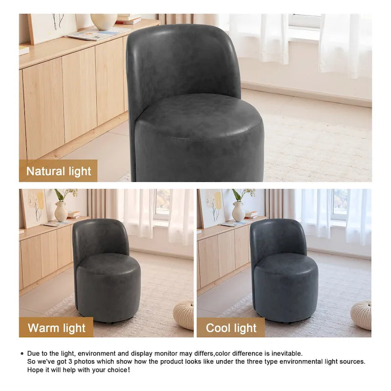 Chaise de salle à manger rembourrée de luxe — Chaise d'appoint pour salle à manger et cuisine