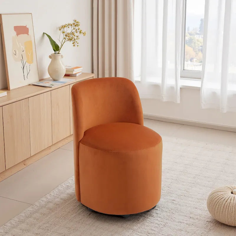 Chaise de salle à manger rembourrée de luxe — Chaise d'appoint pour salle à manger et cuisine