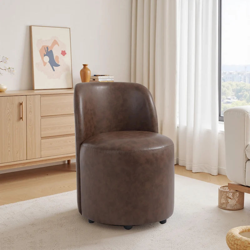 Chaise de salle à manger rembourrée de luxe — Chaise d'appoint pour salle à manger et cuisine
