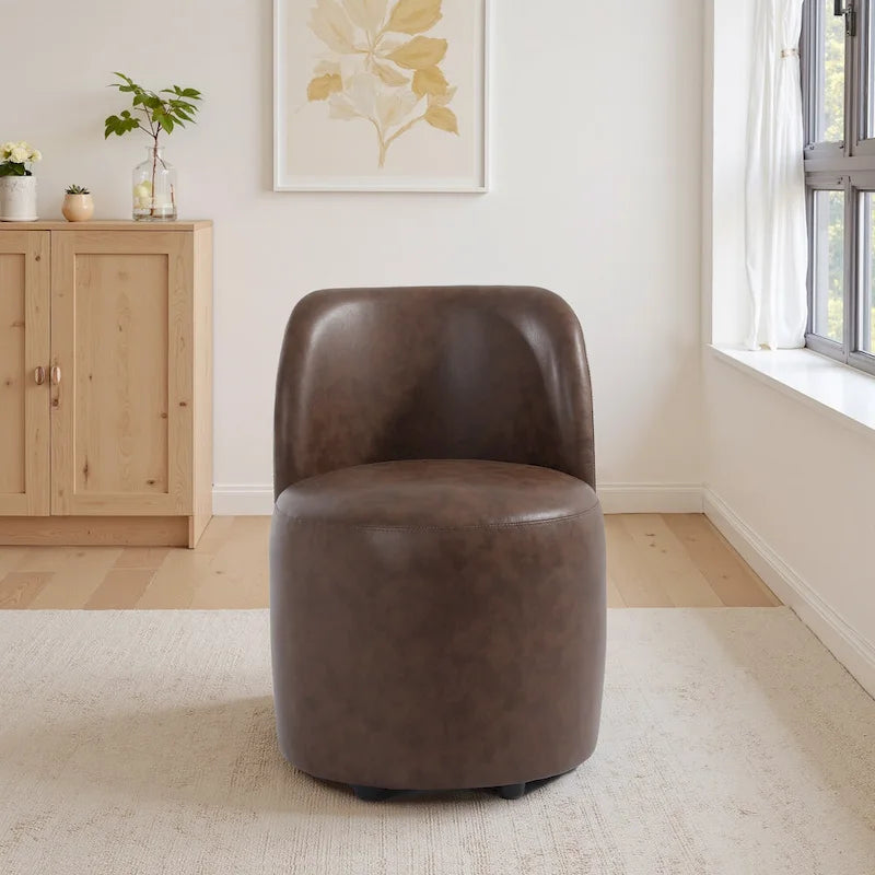 Chaise de salle à manger rembourrée de luxe — Chaise d'appoint pour salle à manger et cuisine