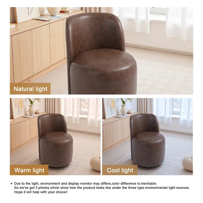 Chaise de salle à manger rembourrée de luxe — Chaise d'appoint pour salle à manger et cuisine