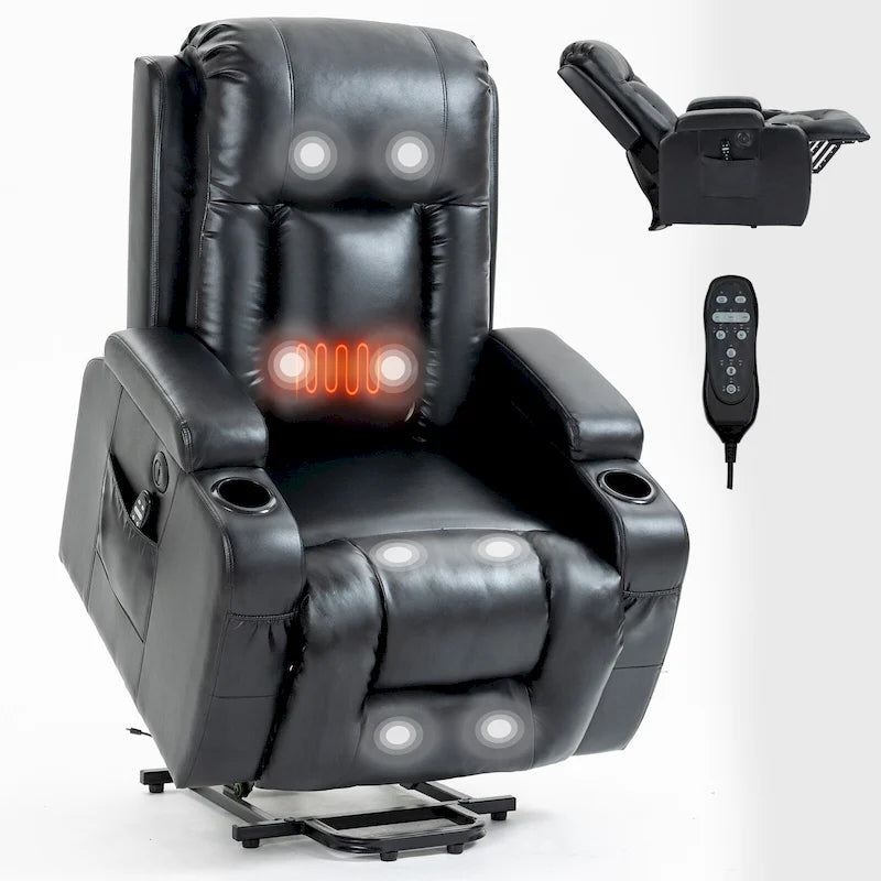 Fauteuil inclinable électrique réglable en hauteur