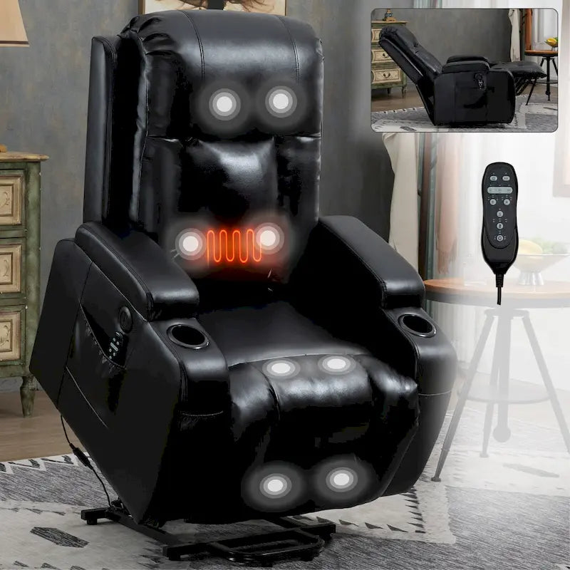 Fauteuil inclinable électrique réglable en hauteur