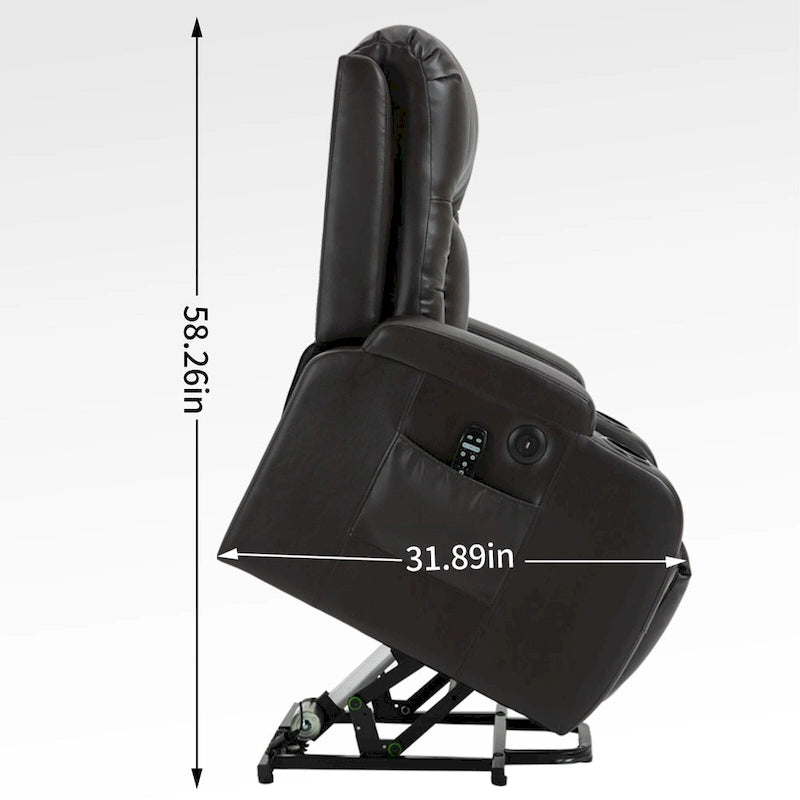 Fauteuil inclinable électrique réglable en hauteur