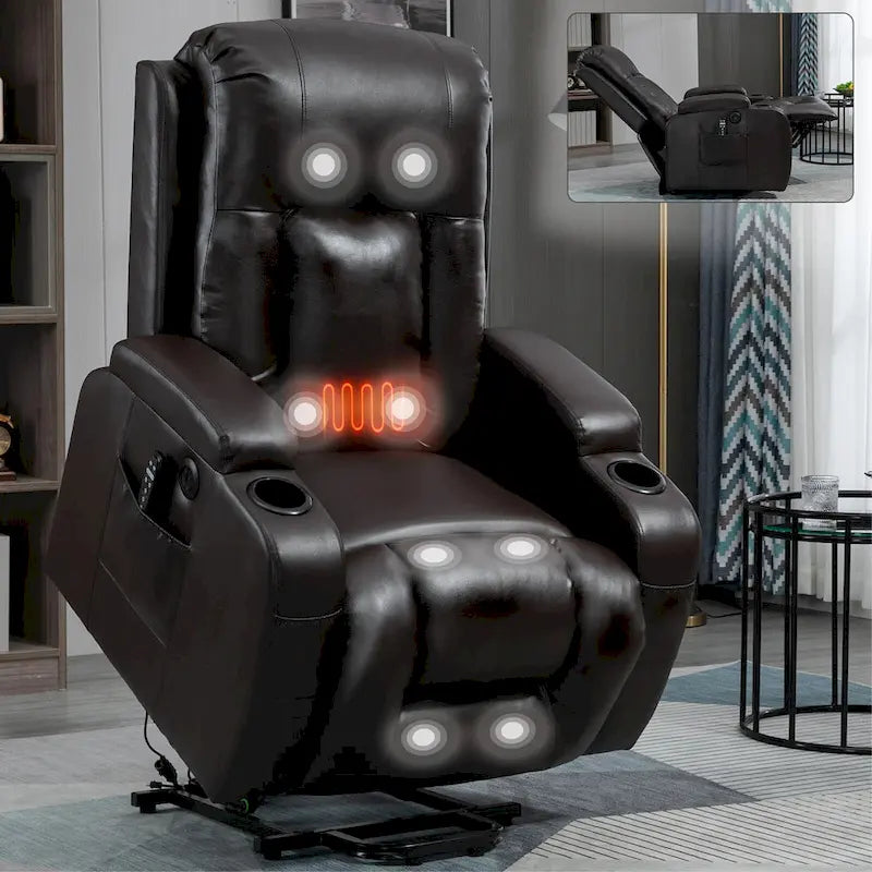 Fauteuil inclinable électrique réglable en hauteur