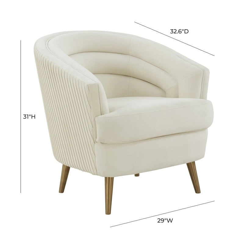 Chaise Garnie de Velours