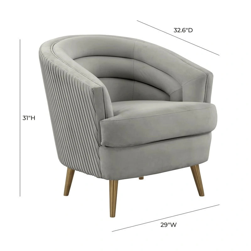 Chaise Garnie de Velours