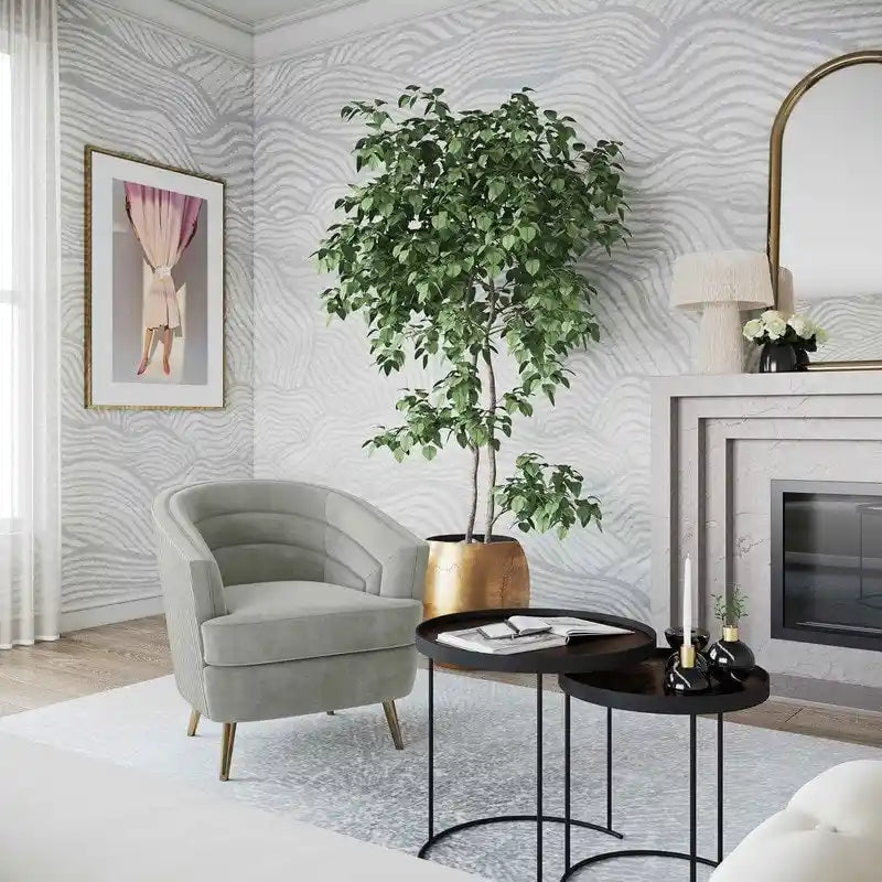 Chaise Garnie de Velours