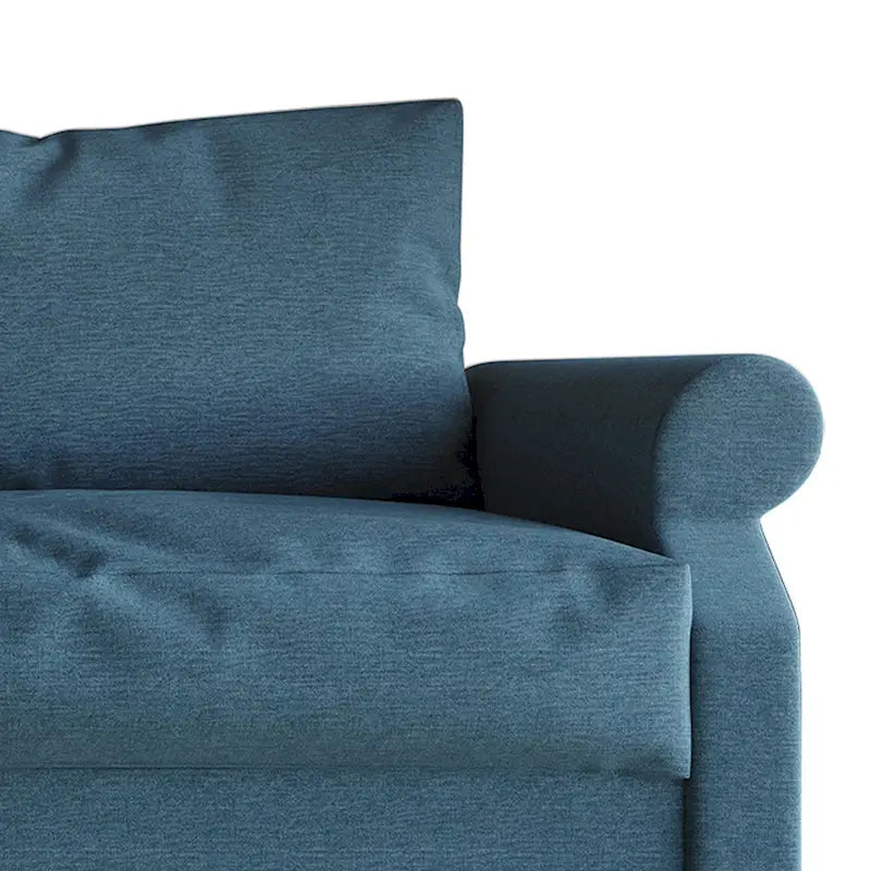 Fauteuil capitonné en lin