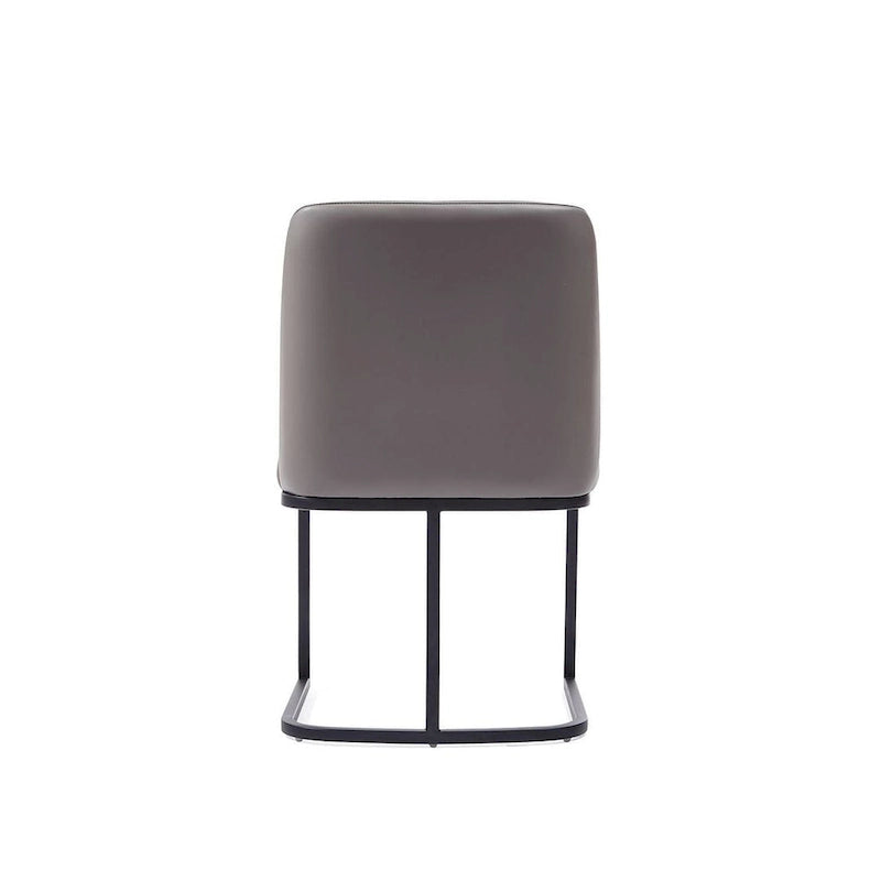 Chaises de salle à manger en similicuir (lot de 2)