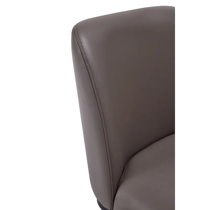 Chaises de salle à manger en similicuir (lot de 2)