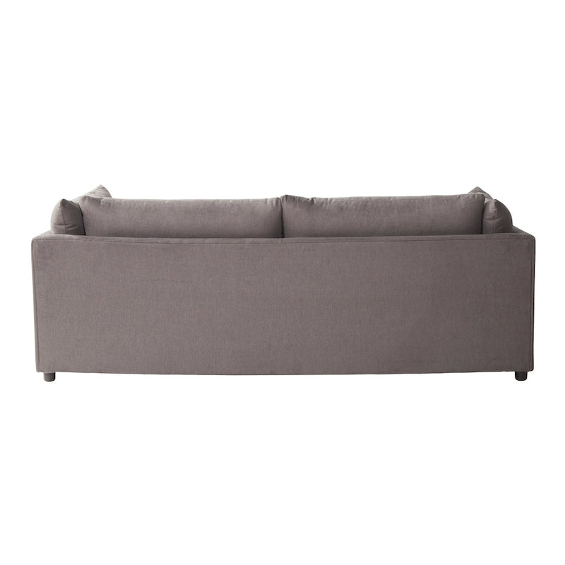 Canapé tissu dossier