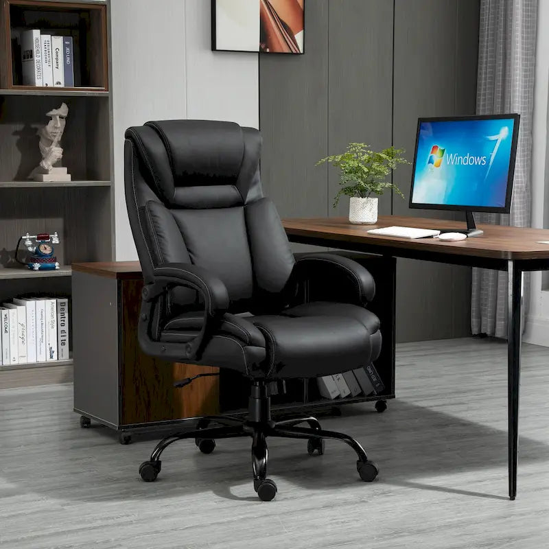 Fauteuil de bureau de direction extra-large et extra-haut