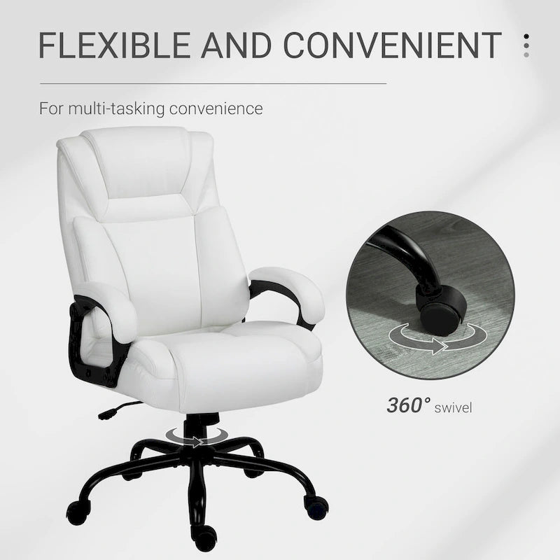 Fauteuil de bureau de direction extra-large et extra-haut