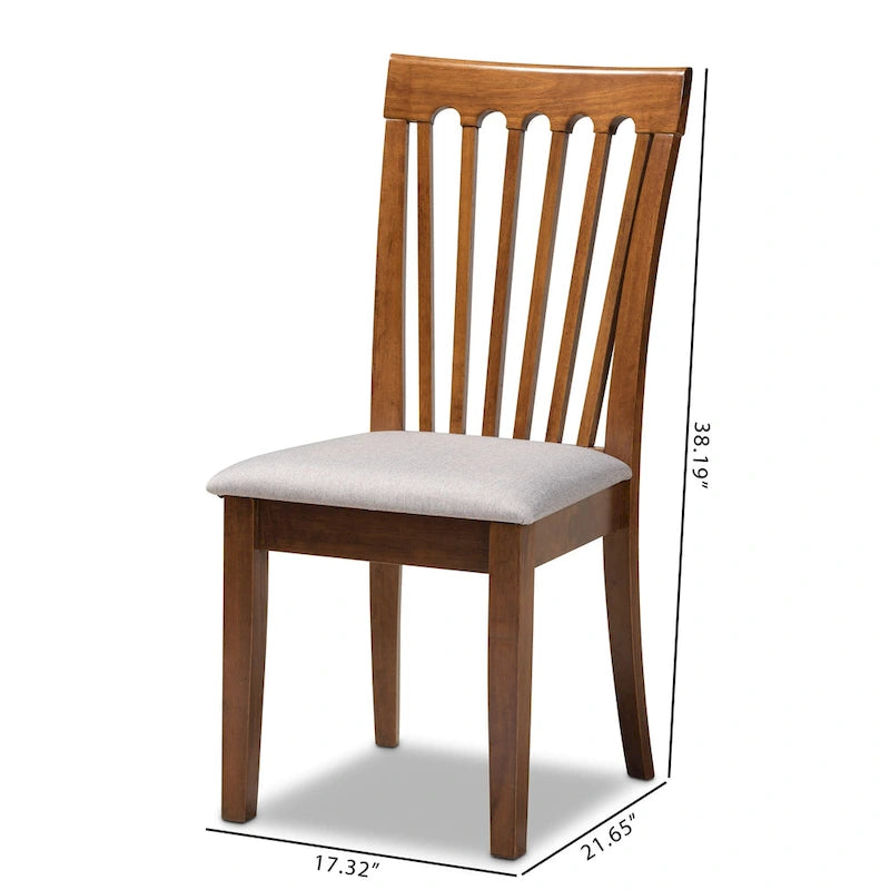 Chaise de salle à manger moderne minimaliste