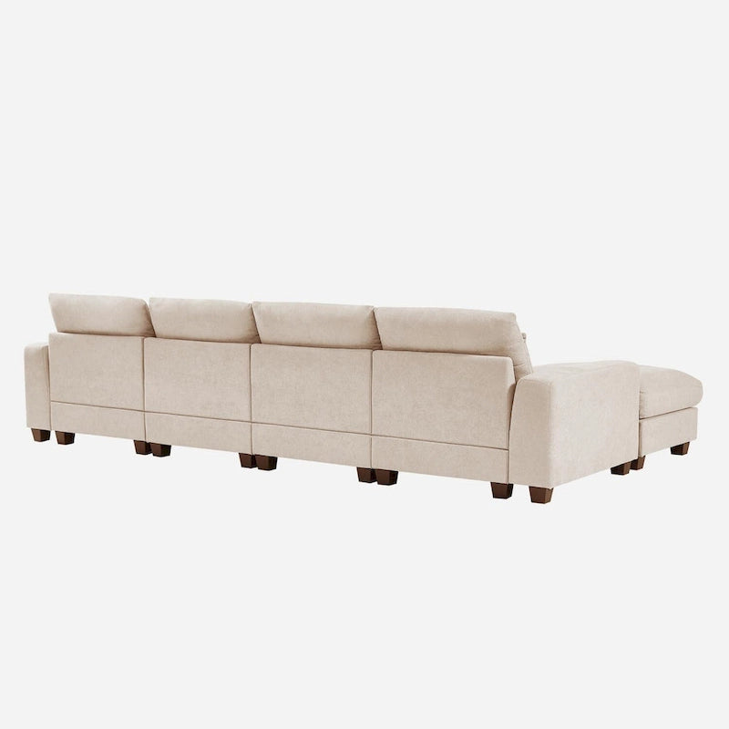 Canapé convertible (avec méridienne interchangeable)