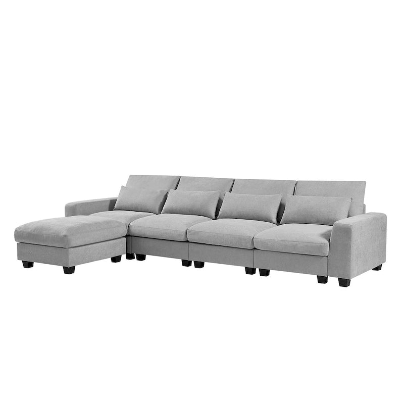 Canapé convertible (avec méridienne interchangeable)