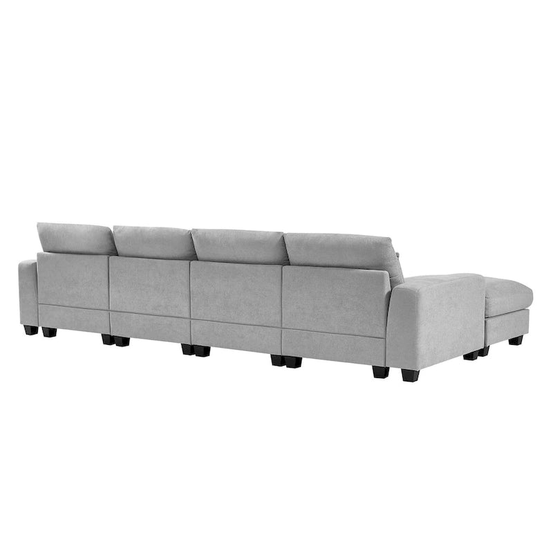 Canapé convertible (avec méridienne interchangeable)