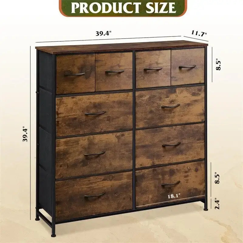 Armoire de rangement en tissu pour chambre à coucher