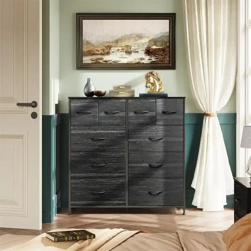 Armoire de rangement en tissu pour chambre à coucher
