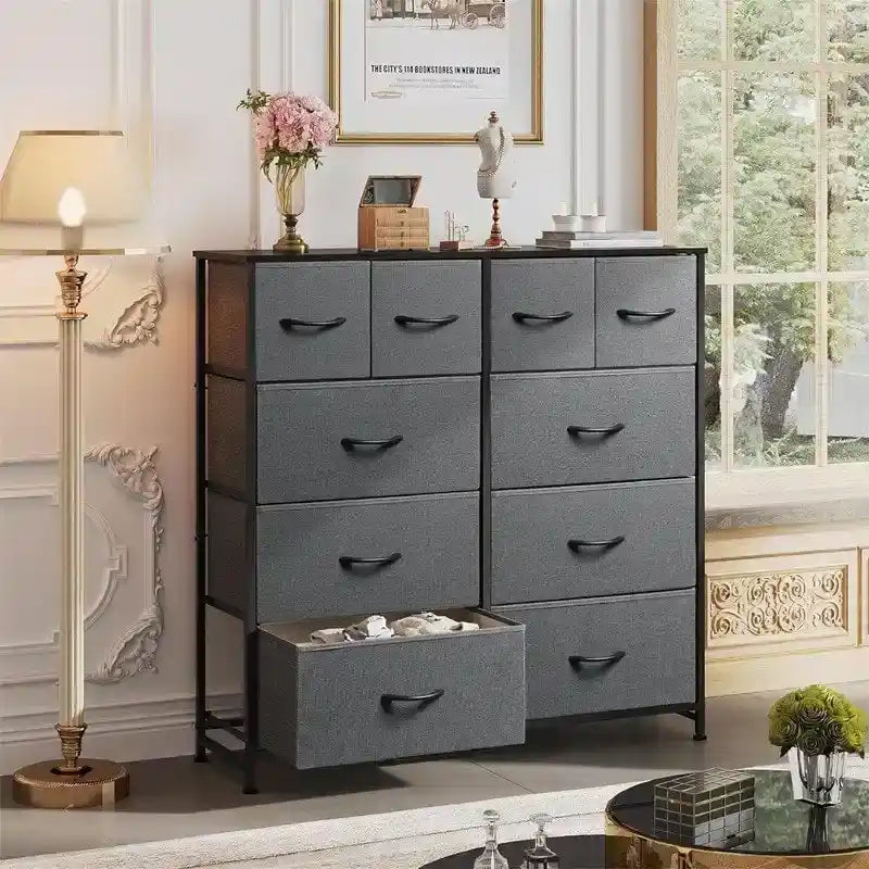 Armoire de rangement en tissu pour chambre à coucher