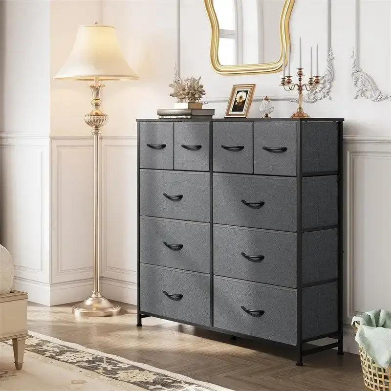 Armoire de rangement en tissu pour chambre à coucher
