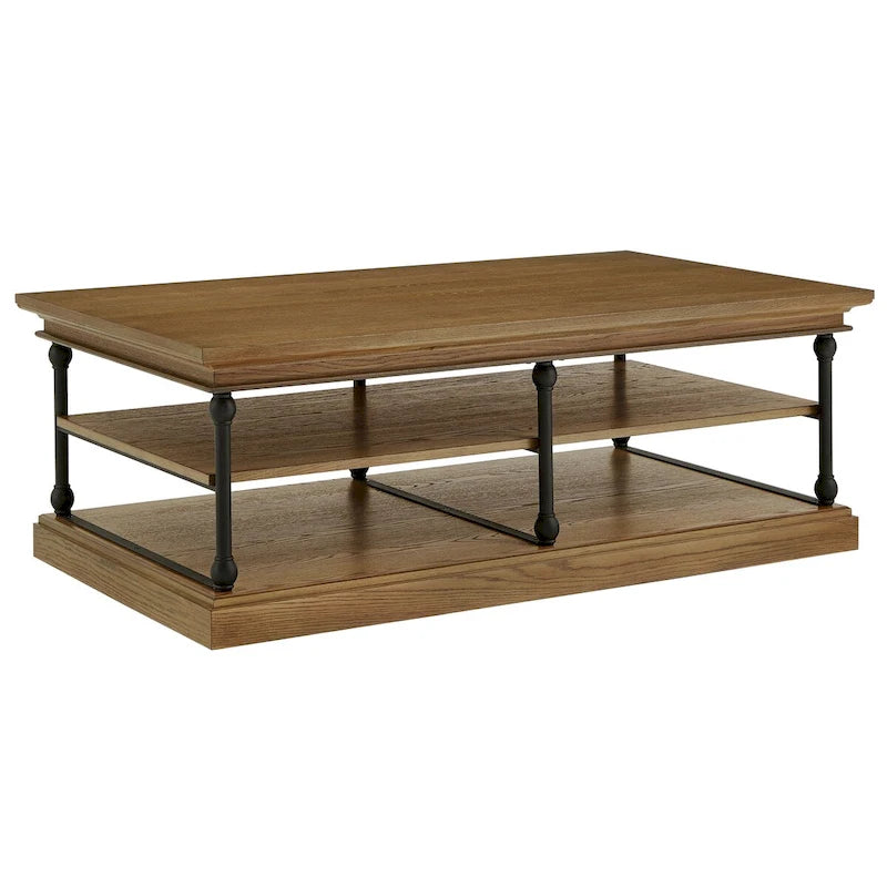 Table basse de rangement rectangulaire