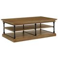 Table basse de rangement rectangulaire