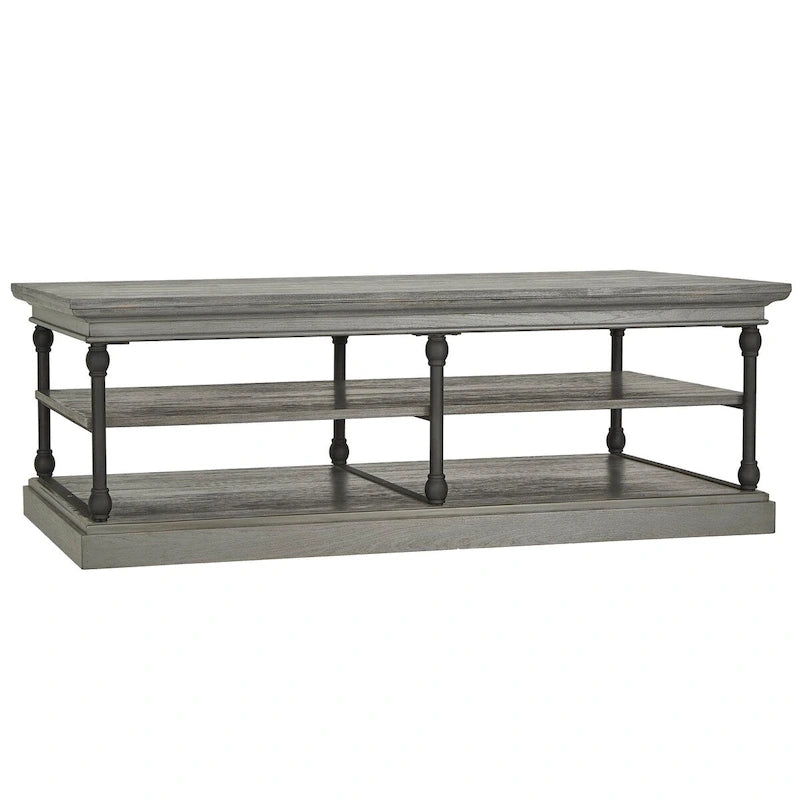 Table basse de rangement rectangulaire