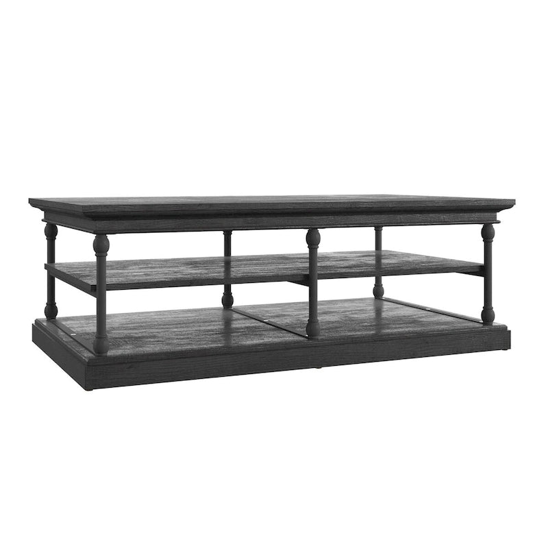 Table basse de rangement rectangulaire