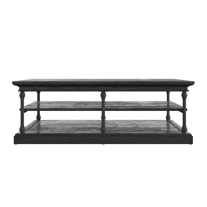 Table basse de rangement rectangulaire