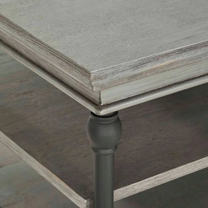 Table basse de rangement rectangulaire