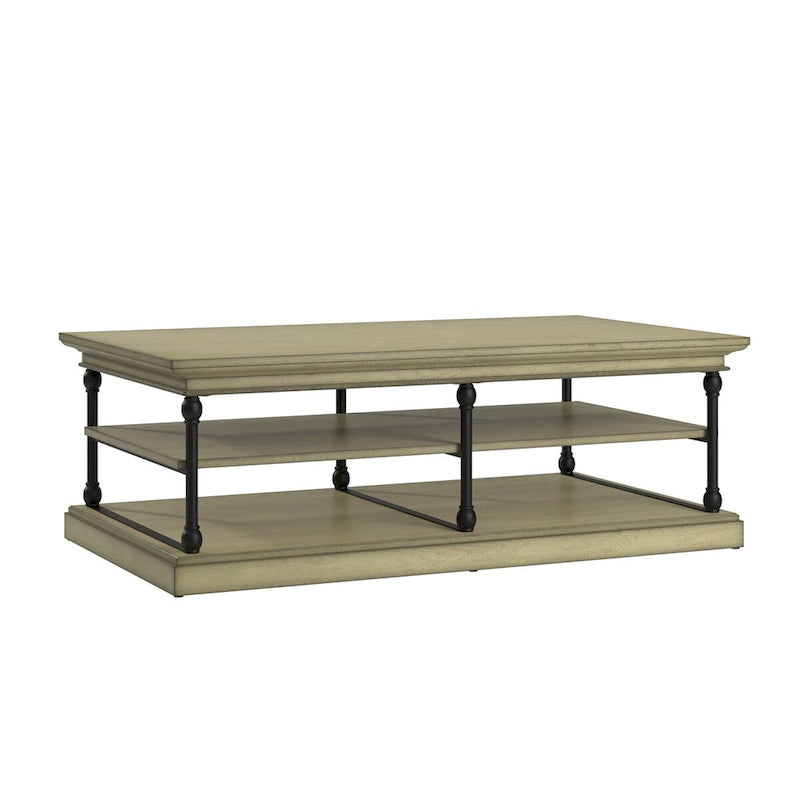 Table basse de rangement rectangulaire
