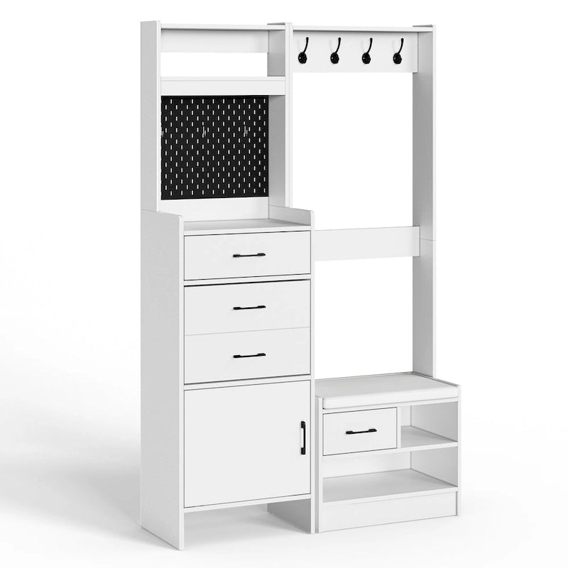 Porte-manteau d'entrée de 113 cm