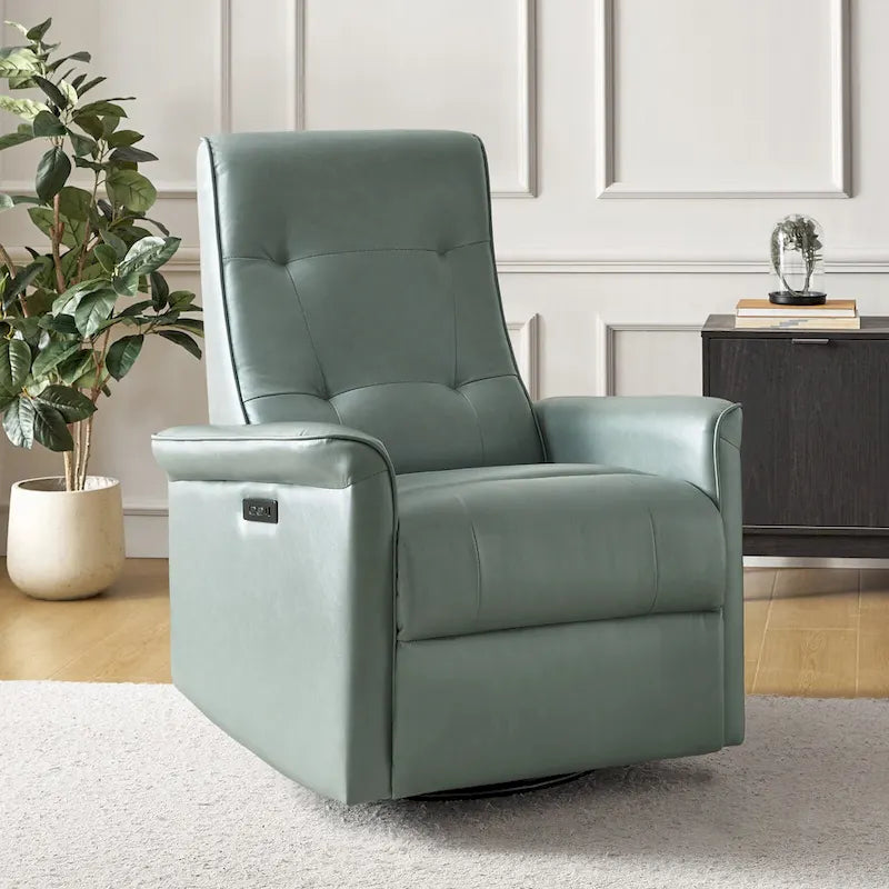 Fauteuil inclinable pivotant électrique (avec port USB)