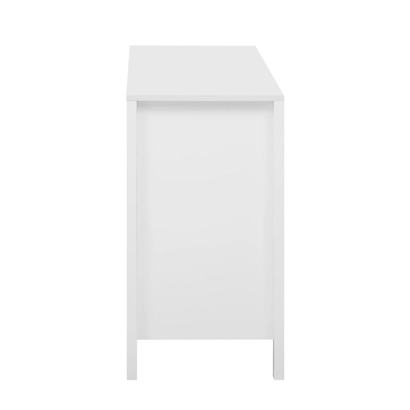 Meuble d'entrée moderne à motifs ondulés