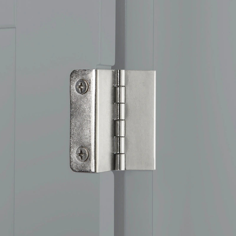 Étagère de rangement au-dessus des toilettes / Armoire à pharmacie murale avec étagères réglables (Gris)